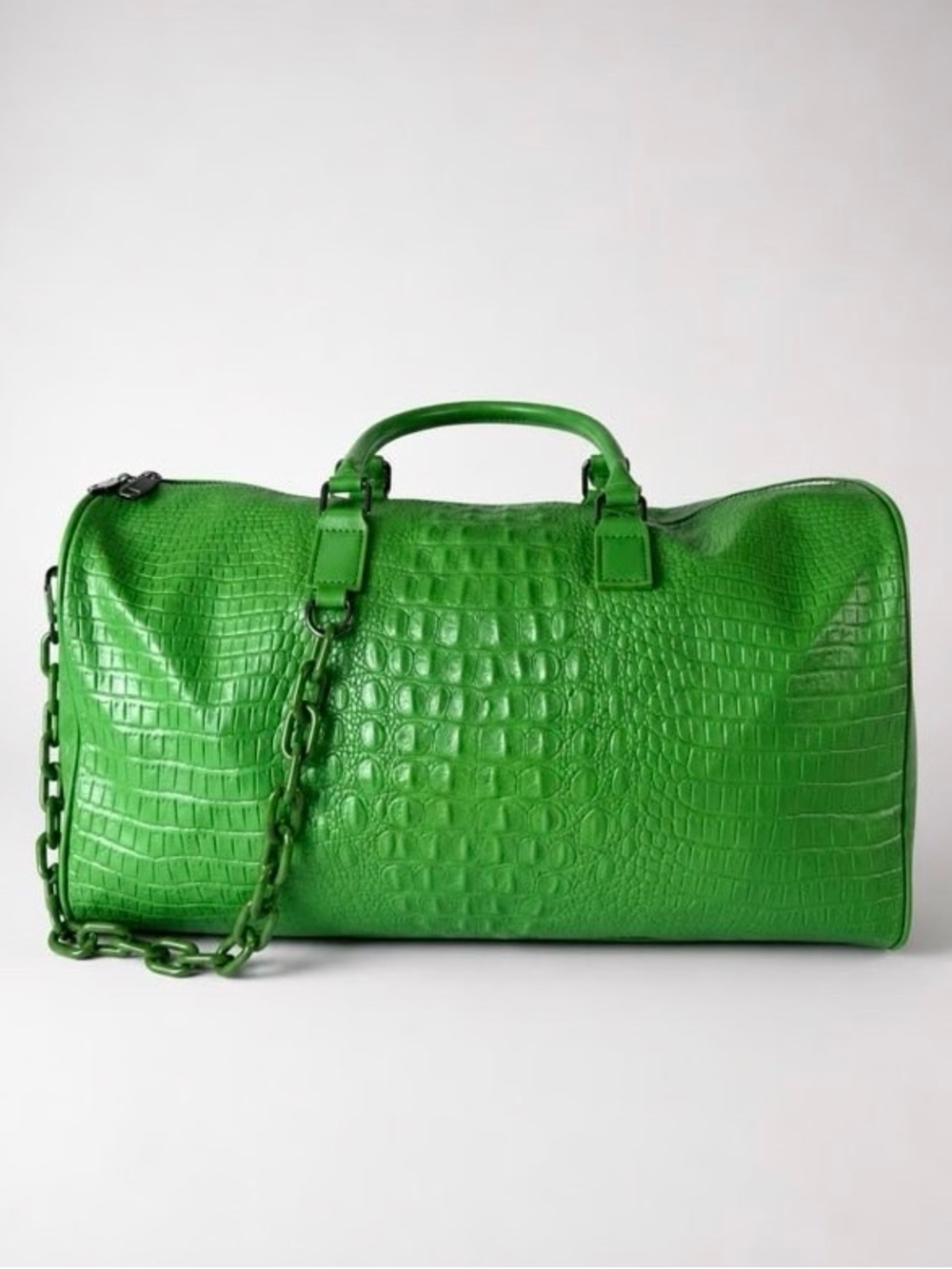Privata Smeraldo Croco Holdall
